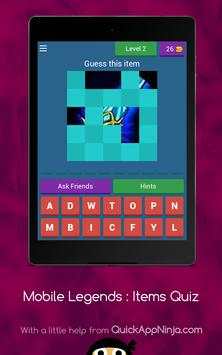 Mobile Legends : Items Quiz screenshot 15