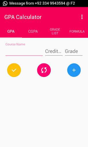 GPA Calculator screenshot 2