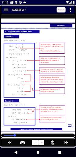 Algebra 1 Pure Math screenshot 3