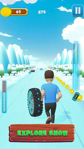 Tyre Game - Turbo Skate Ramps screenshot 4