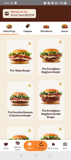 Burger King Italia screenshot 5