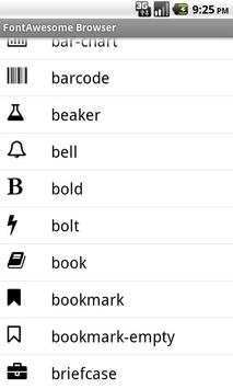 Font Awesome Browser screenshot 2