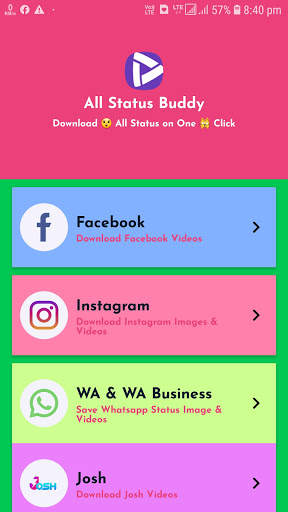 All Status Saver for WhatsApp - Status Saver App screenshot 1