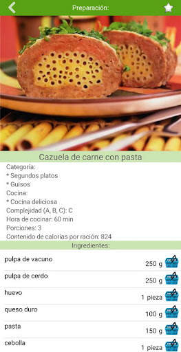 Recetas de espaguetis screenshot 4