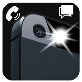 Call Flash Light : flash on call and sms icon