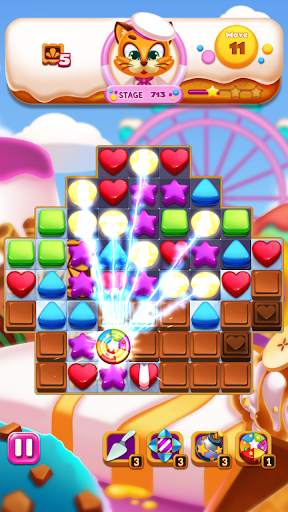 Sweet Cookie World: Match 3 screenshot 8
