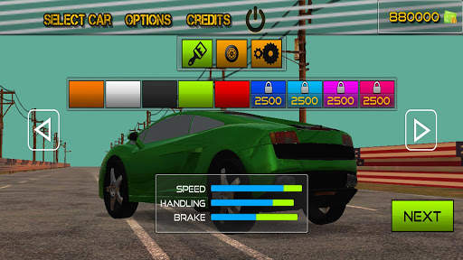 Crazy Drag Car Racing US screenshot 4