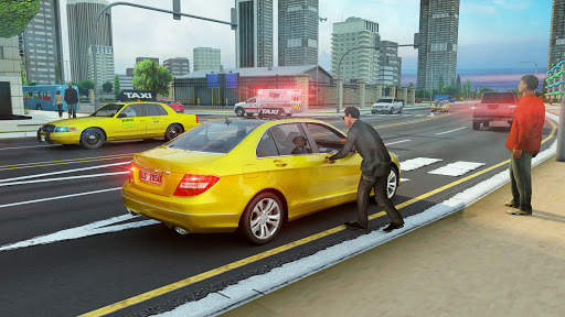 US City Taxi Games - Car Games screenshot 5