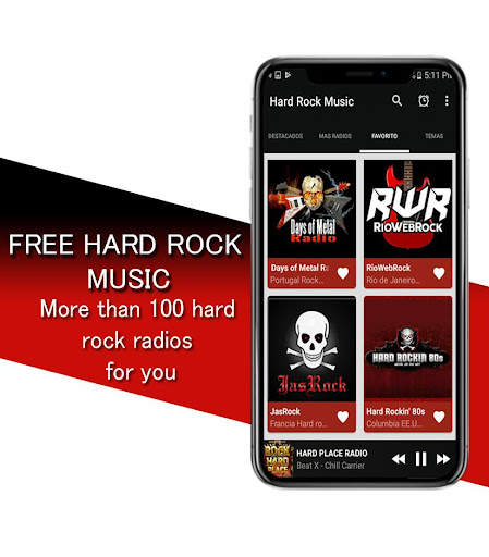 Hard Rock Music app screenshot 3