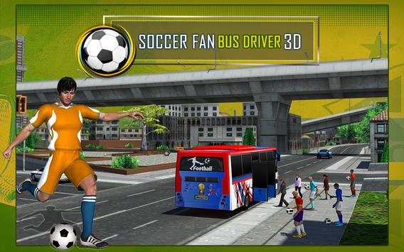 Soccer Fan Bus Driver 3D screenshot 6