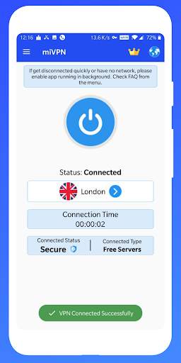 miVPN: The Best VPN You Can Get! Free Fast VPN 5 تصوير الشاشة