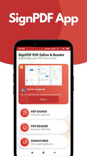 Edit and Sign PDF documents screenshot 1