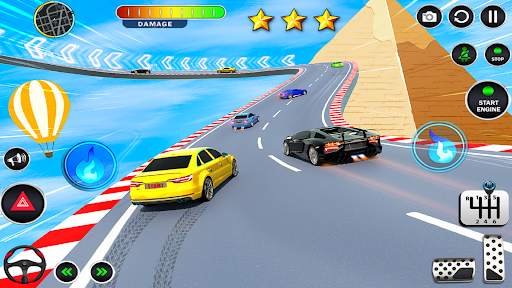 GT Car Games: Ramp Car Stunts स्क्रीनशॉट 7