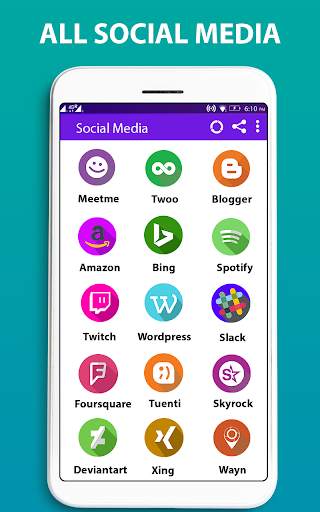 Social Media Networks & Social Networking App screenshot 4