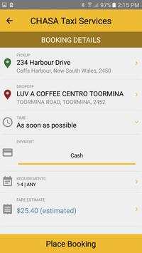 CHASA Taxis screenshot 2