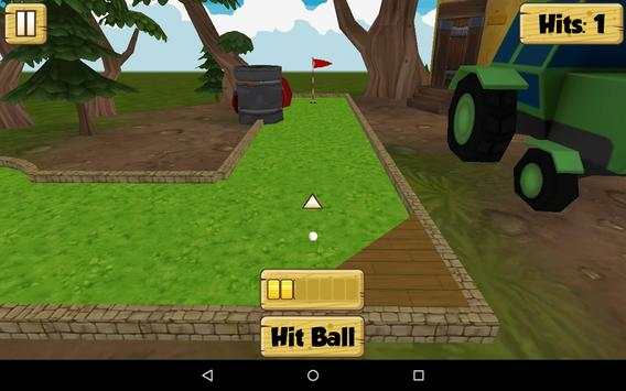 Mini Golf: Farm स्क्रीनशॉट 1