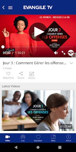 Evangile TV screenshot 3