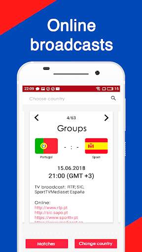 Live soccer streaming - livescore and schedule screenshot 2