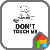 dont touch me dodol theme icon