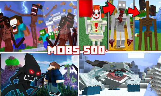 500 Mobs Mods for Minecraft PE screenshot 1
