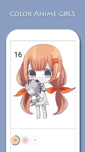 Anime - Paint by Numbers screenshot 2