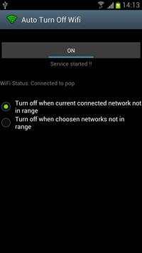 Auto Turn Off Wifi screenshot 1
