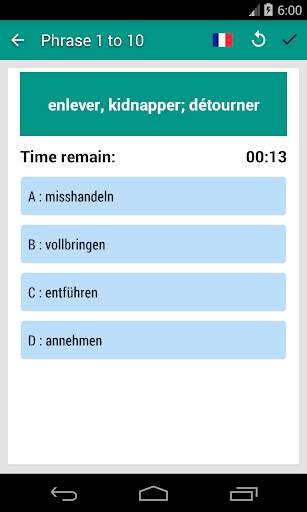 Verbes allemands communs - Apprendre l'allemand screenshot 7