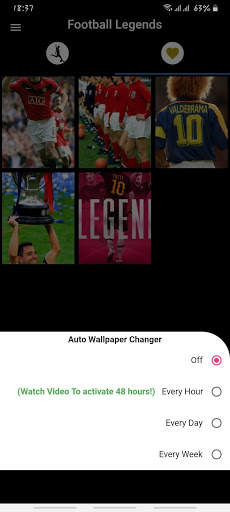 ّFootball Legends ( Wallpapers & Lock Screen ) screenshot 2