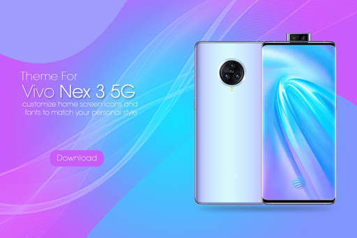 Launcher Theme Vivo NEX 3 5G screenshot 1