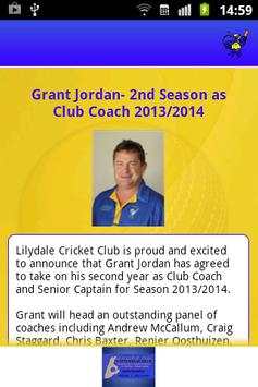 Lilydale Cricket Club screenshot 4