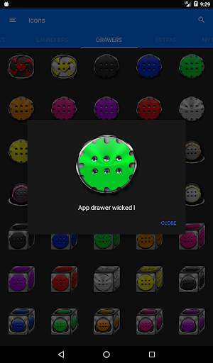 Green Glass Orb Icon Pack screenshot 14