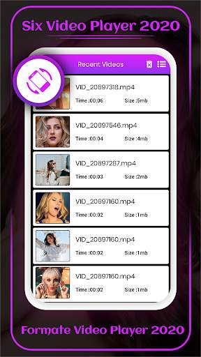 Six Video Player 2020 screenshot 4