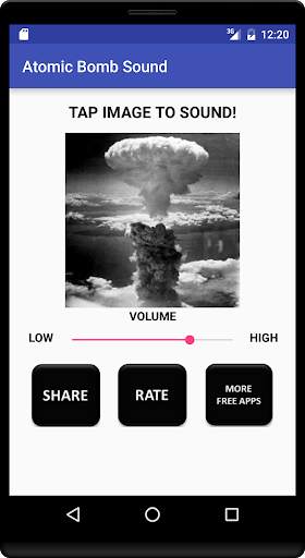 Atomic Bomb Sound Prank screenshot 1