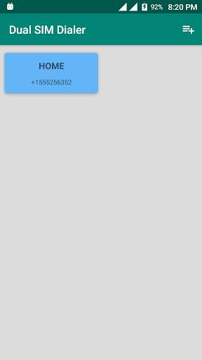 Dual SIM Dialer Free screenshot 1