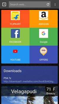 BLACK BROWSER screenshot 1