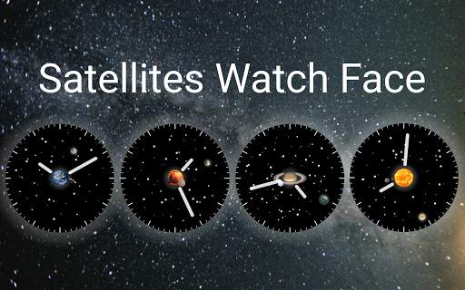 Satellites Watch Face screenshot 3
