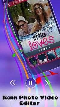 Rainy Photo Video Maker screenshot 7