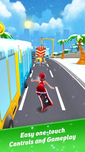 Subway Santa Princess Surf screenshot 3