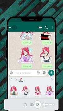 Cute Little Girl Stickers For Whatsapp screenshot 3