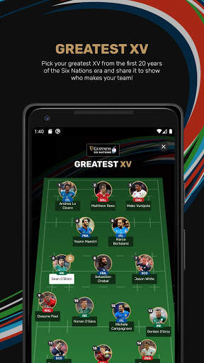 Guinness Six Nations Official screenshot 2