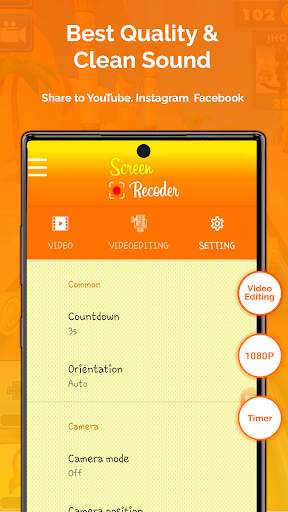 Screen Record & Video Recorder - Cutter & Editor screenshot 6