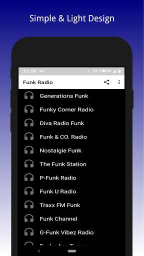 Funk Radio 📻 Music Stations 🎧 screenshot 1