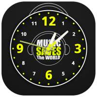 Music Clock Live Wallpaper on 9Apps