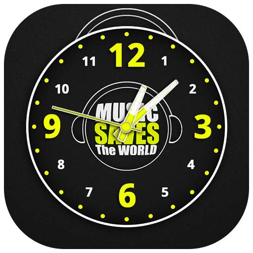 Music Clock Live Wallpaper 1.0