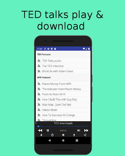 TED talks download & play talks (tedx) NPR screenshot 8