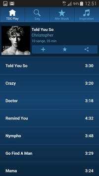 TDC Play Musik screenshot 2
