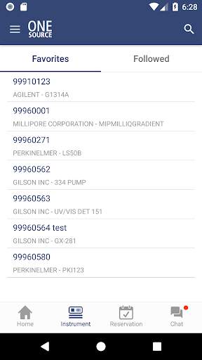 OneSource Mobile Application screenshot 2