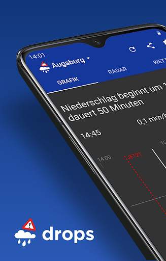 Drops - der Regenalarm screenshot 1