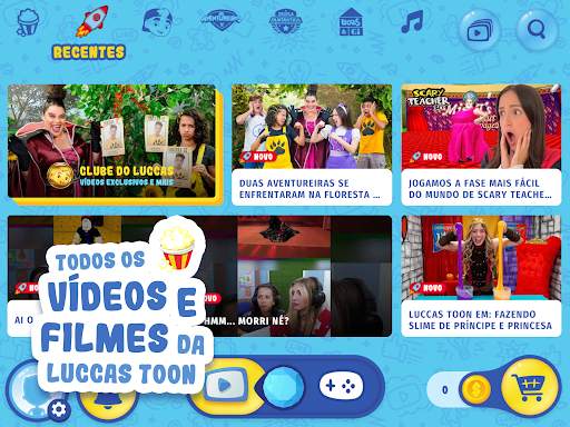 Luccas Toon: Jogos e vídeos screenshot 10