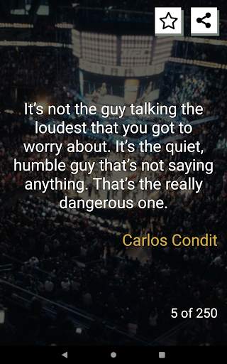 MMA Quotes - To Real Fight Fans screenshot 12